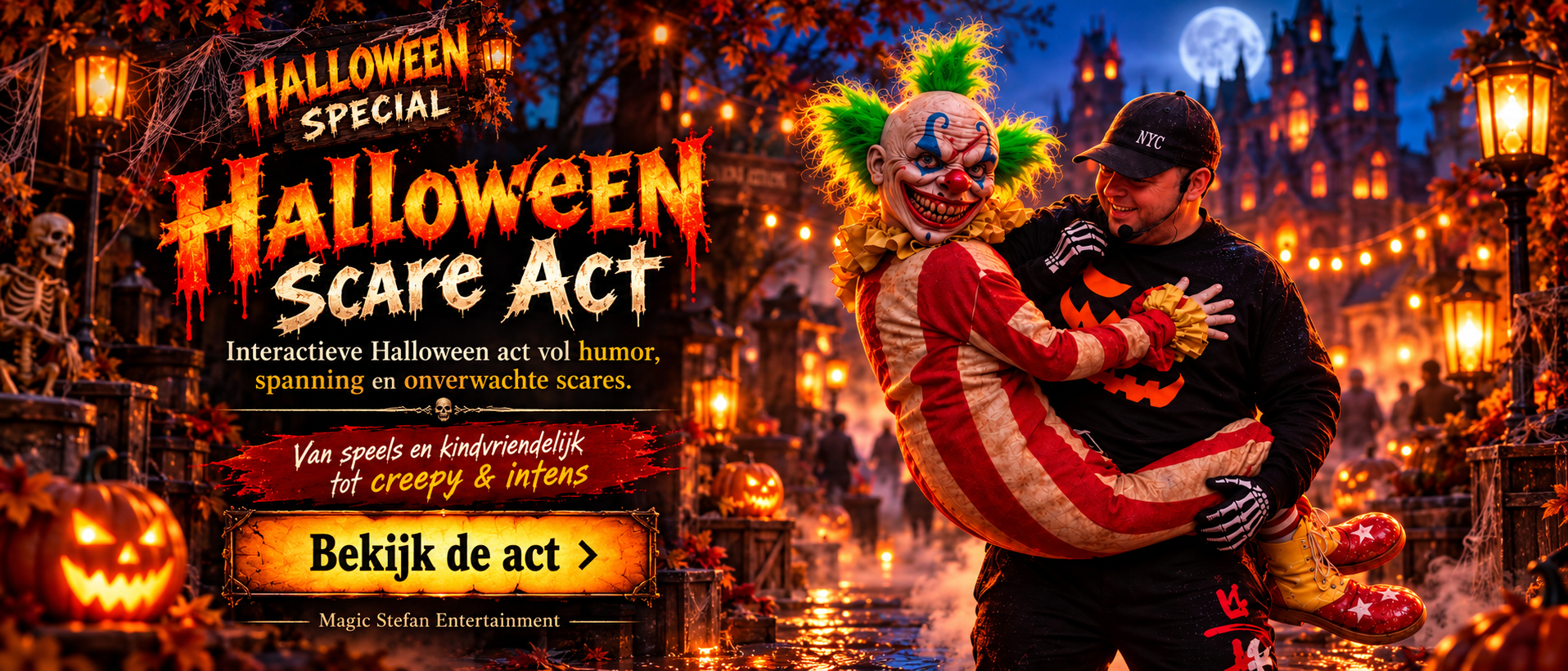 Halloween Special - Halloween Scare Act van Magic Stefan Entertainment